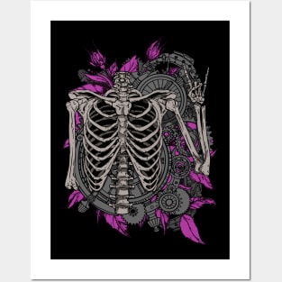 Metal Skeleton Posters and Art